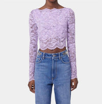 Rabanne - Haut Lace Top