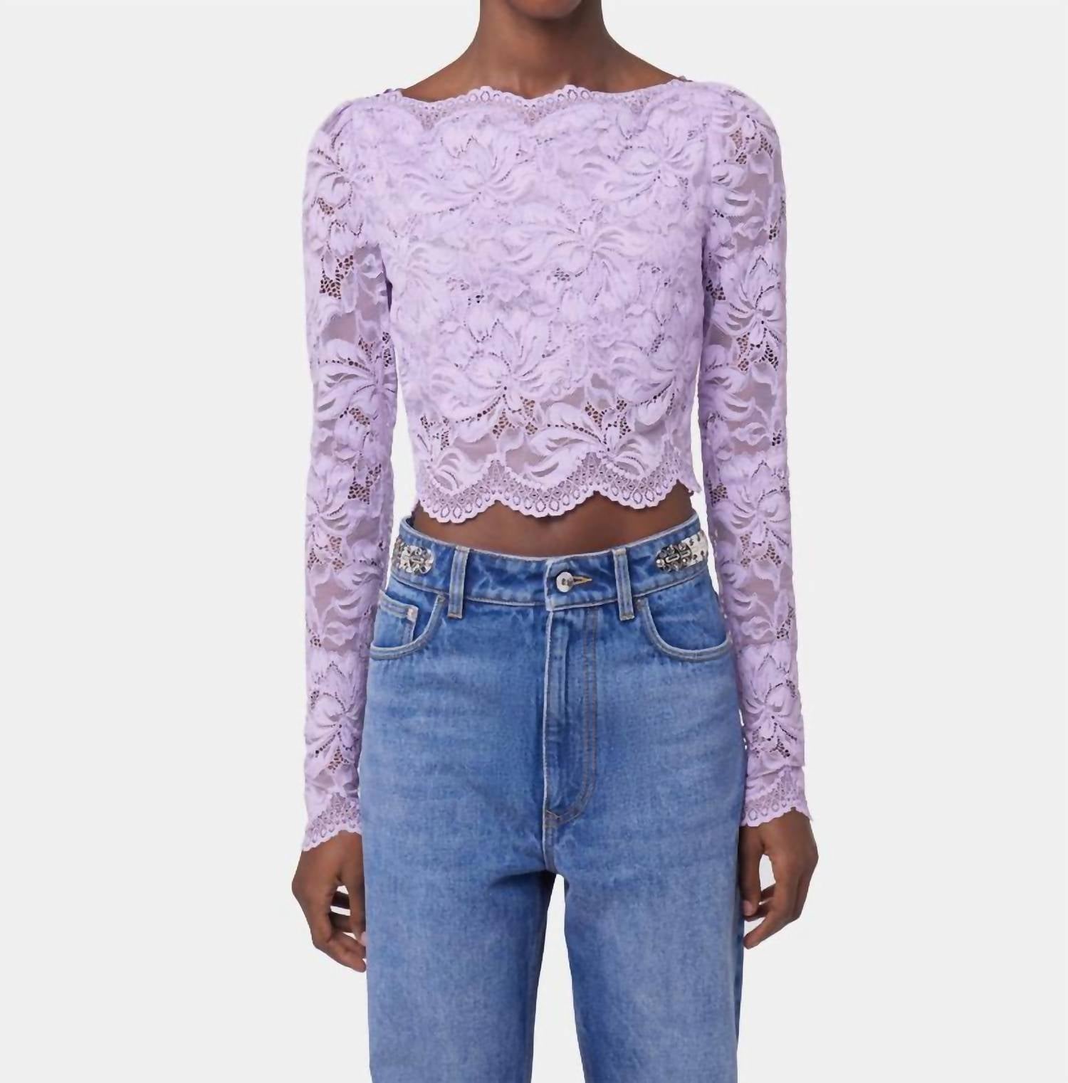 Rabanne - Haut Lace Top