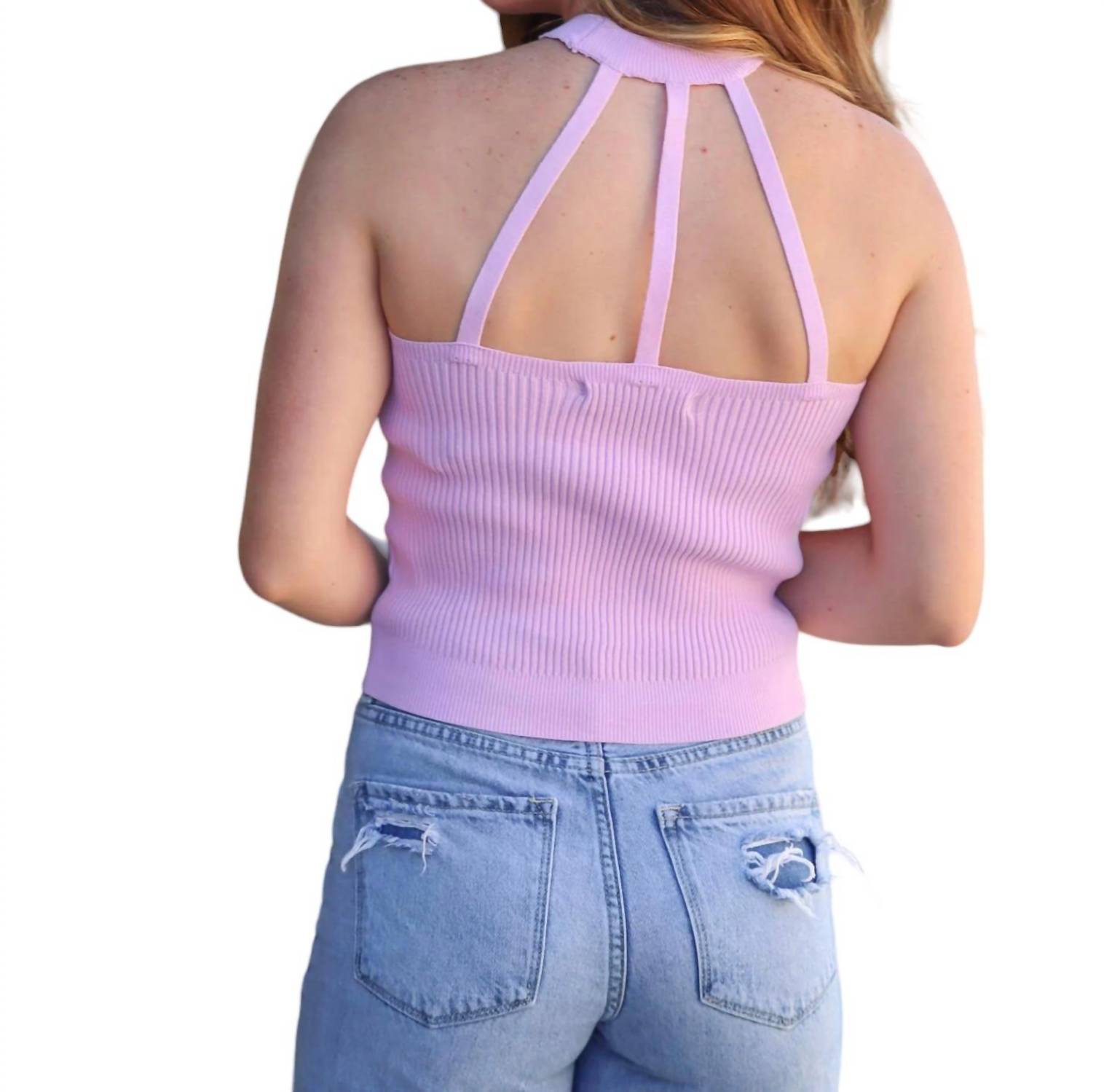Strut & Bolt - Just Because Knit Halter Top
