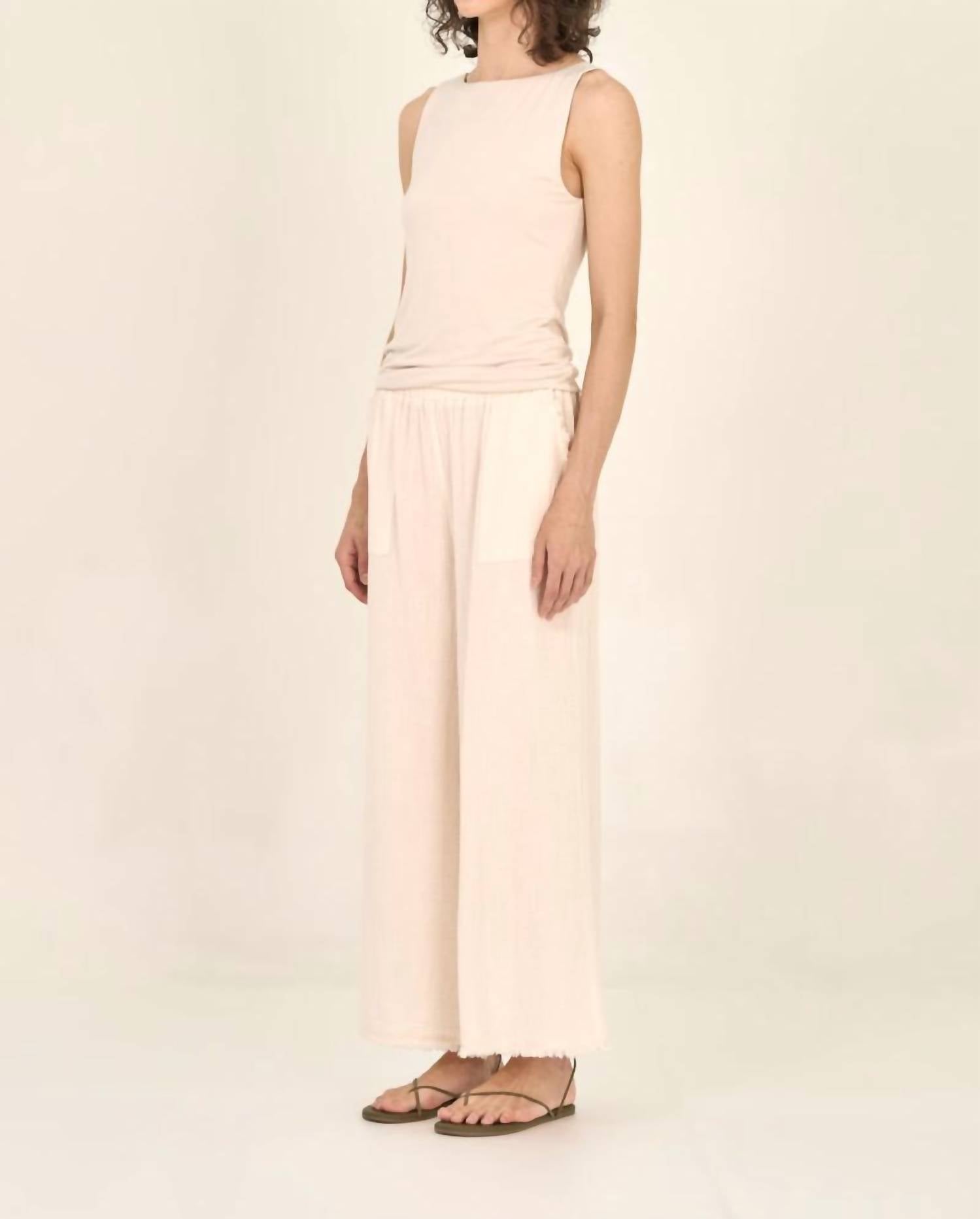 Grade & Gather - Coastal Cotton Gauze Pants