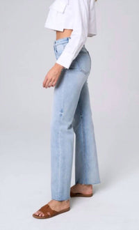Sneak Peek - High Rise Wide Leg Jeans