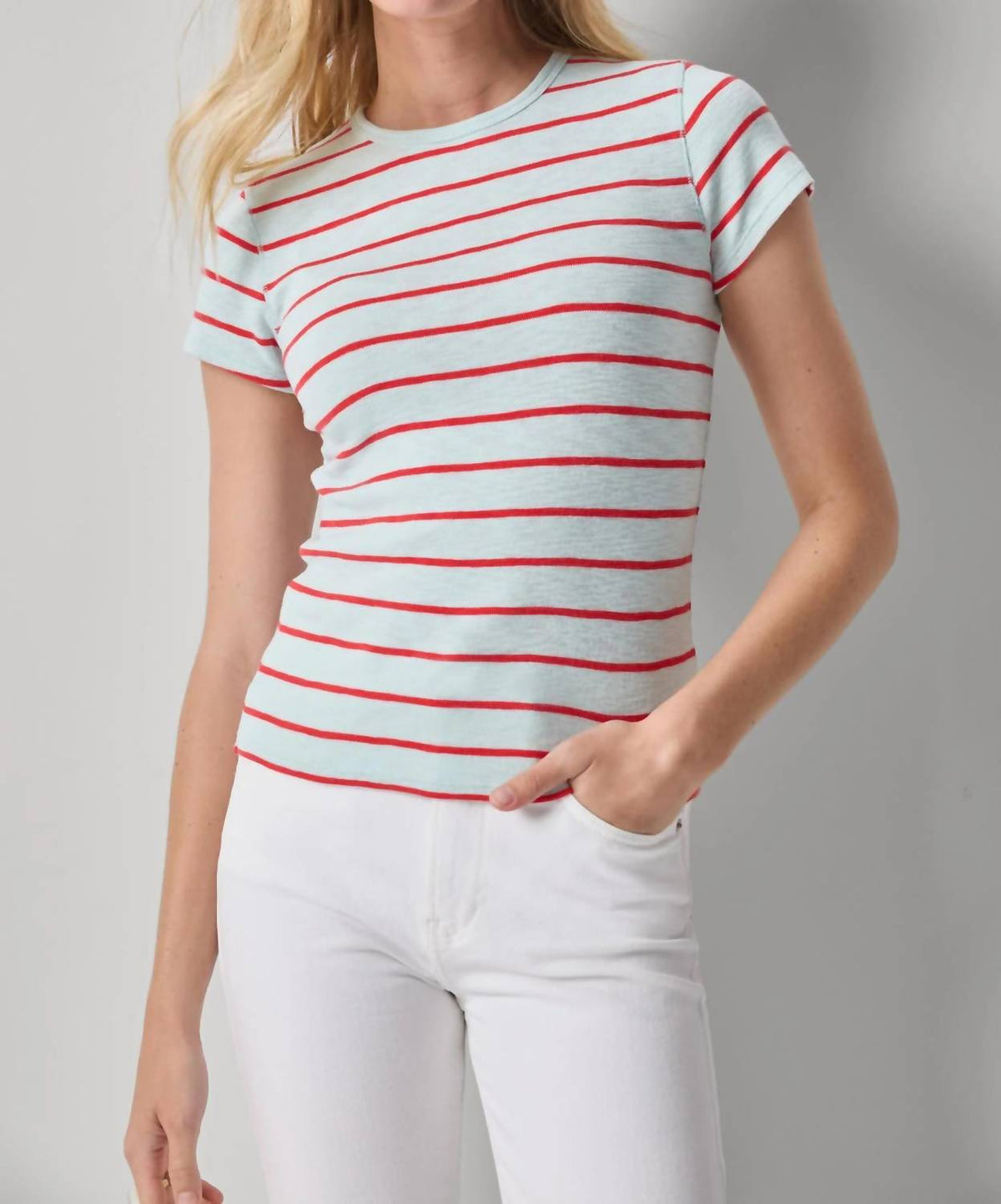 Lilla P - Striped Short Sleeve Tee