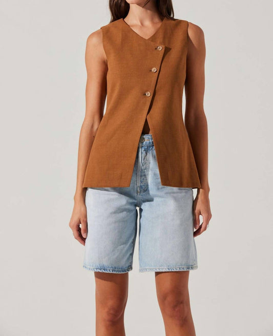 Astr - Sonja Asymmetrical Vest