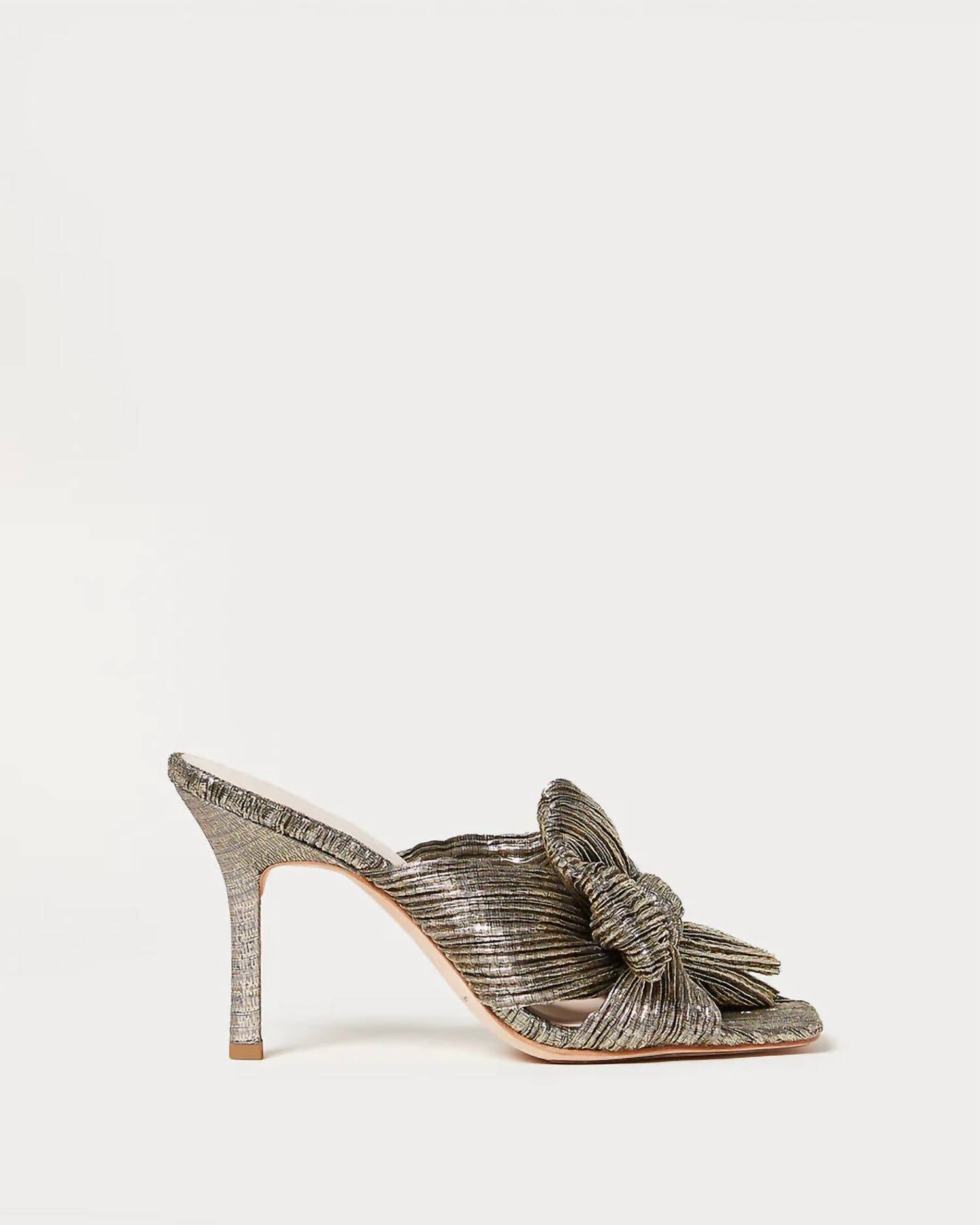 Loeffler Randall - WOMEN'S CLAUDIA PLEATED BOW MULE SANDAL
