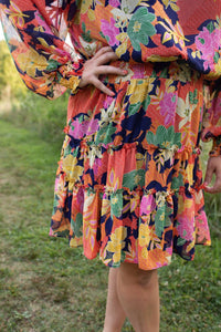 Fate - Garden Glimpse High Neck Mini Dress