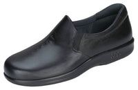 SAS Women's Viva Leather Slip-on Shoes in black - women's flats - detail view