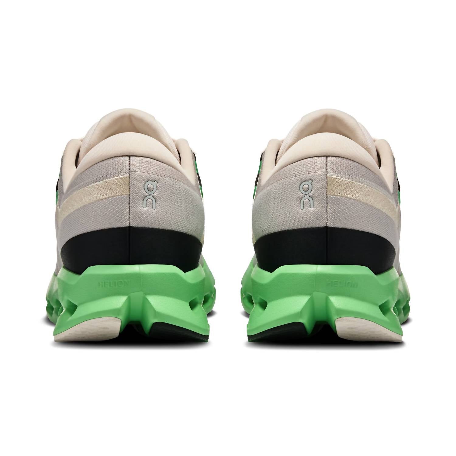 On Men's Cloudsurfer 2 Running Shoes in truffle honeydew 1 - men's shoe - view 9