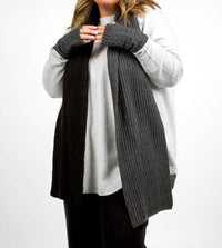 Echo - Ribbed Textured Scarf