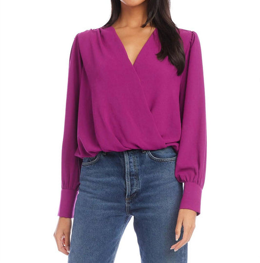 Fifteen Twenty - DRAPE FRONT TOP