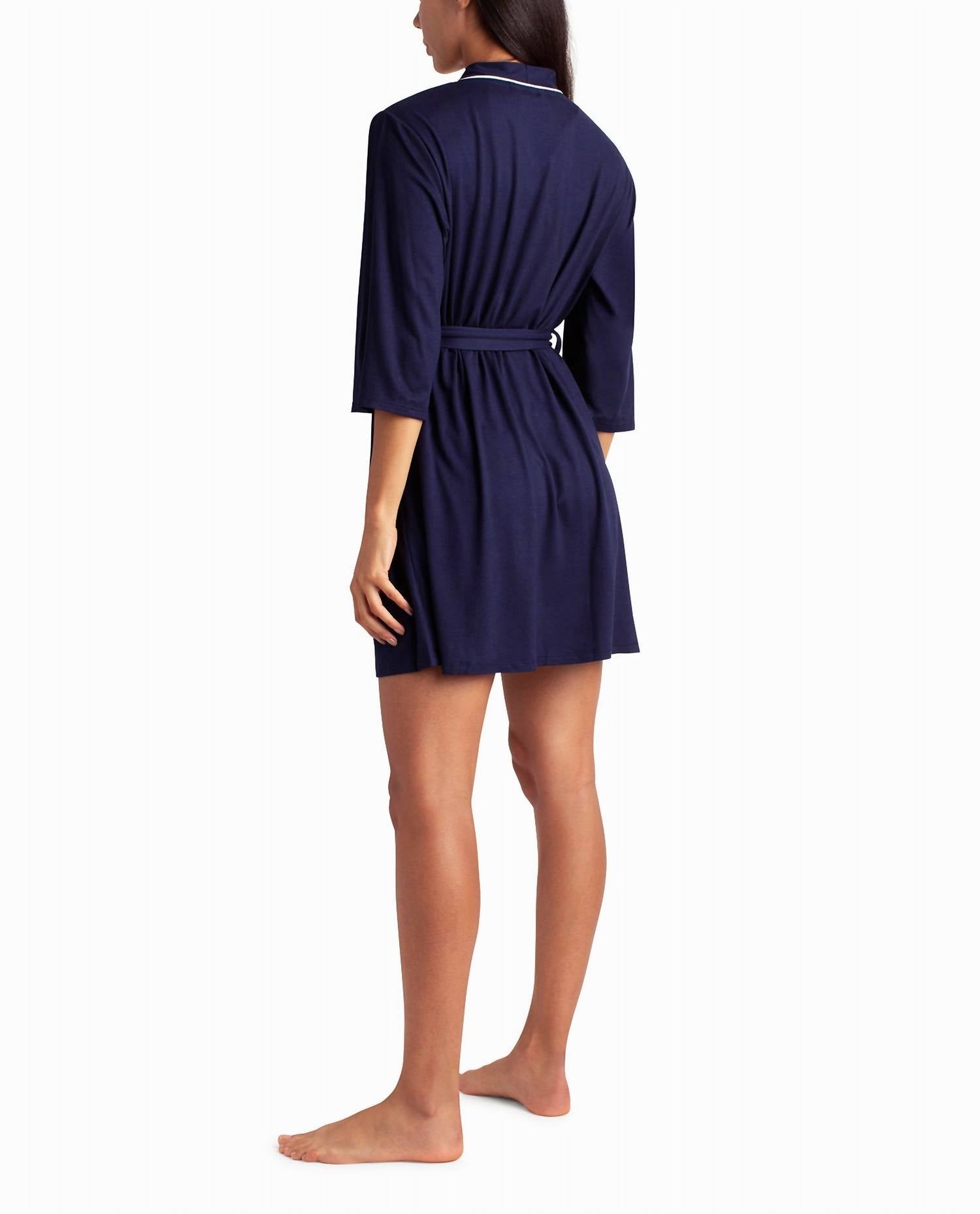 Nicole Miller - Peached Jersey Three-Piece Sleepwear Set