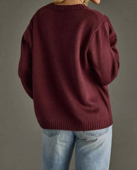 Panache Apparel - Wine Weather Sweater