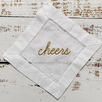 Dot & Army - Cheers Cocktail Napkins Coasters