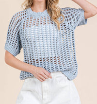 Geegee - Alena Mesh Knit Top