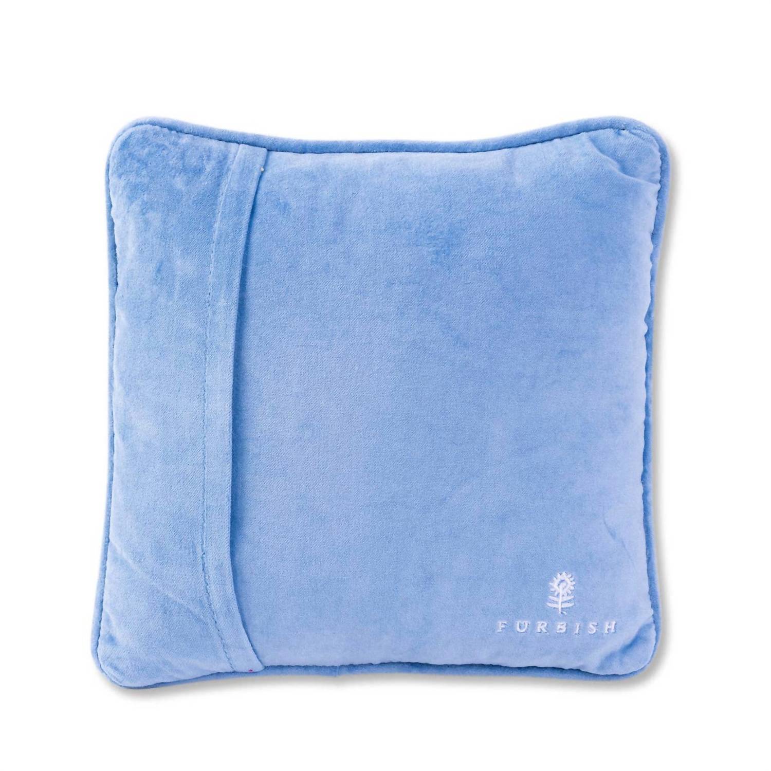 Furbish Studio - And There Goes Needlepoint Pillow