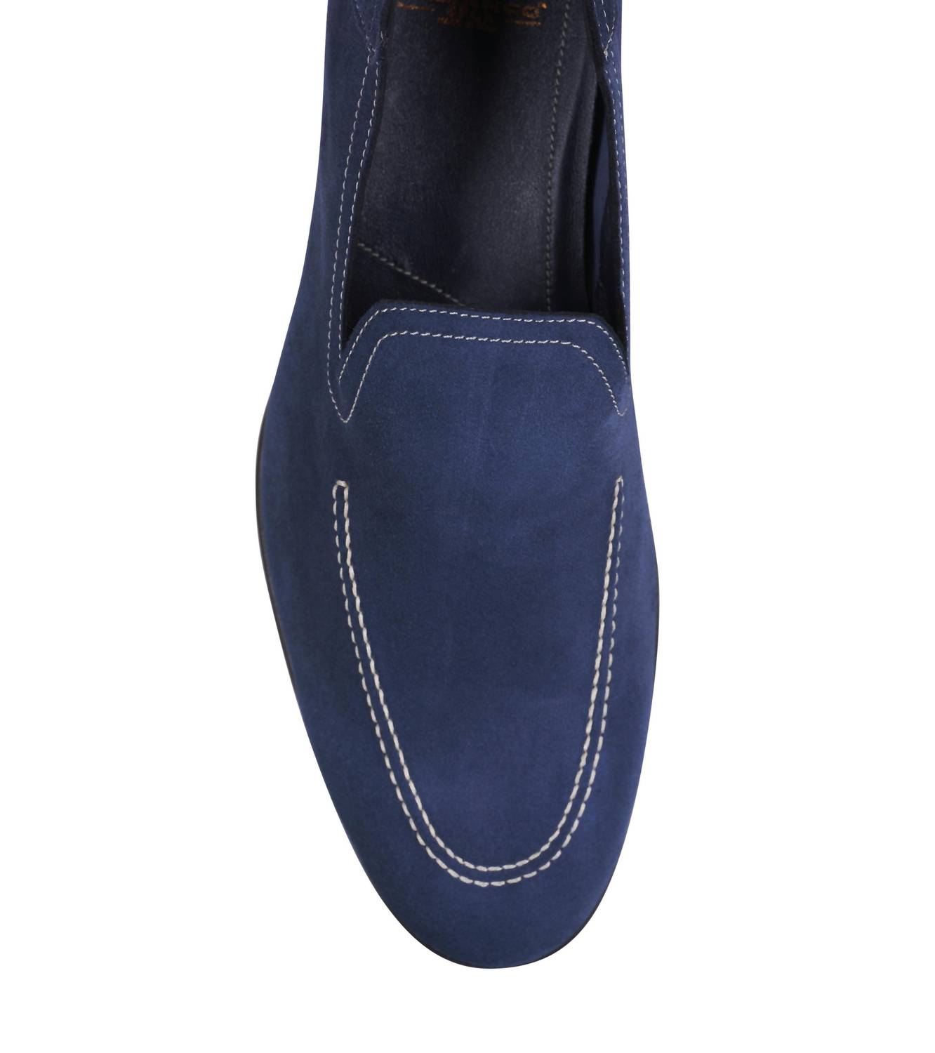 Scarpe Di Bianco - Men's Agata Suede Loafers