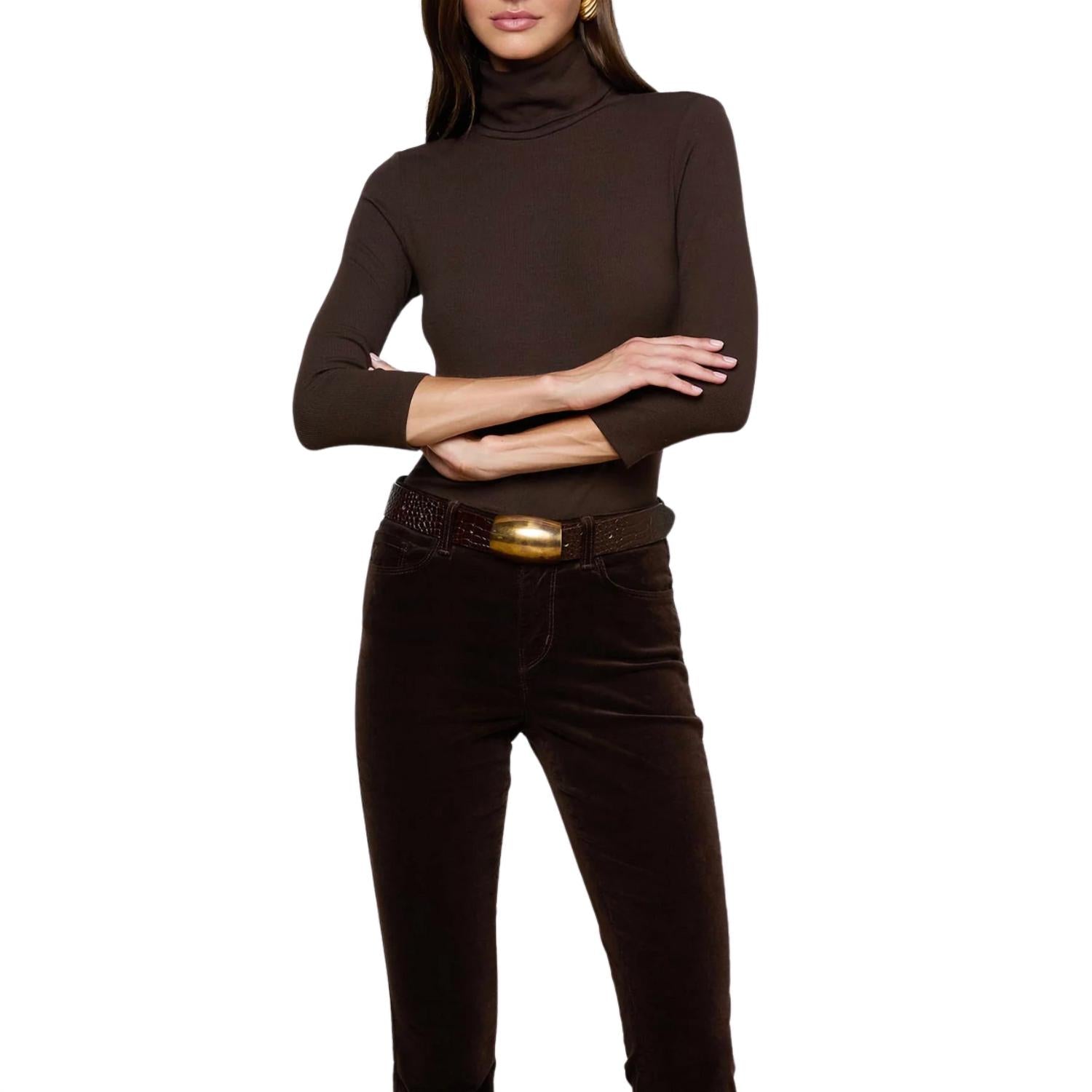 L'Agence - Aja Turtleneck Top