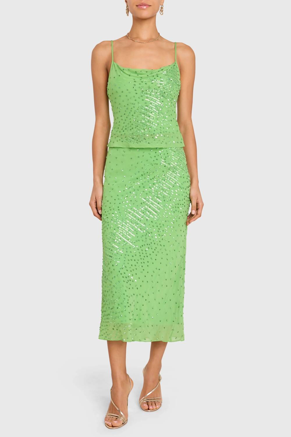 Amanda Uprichard - Noella Spaghetti Strap Top