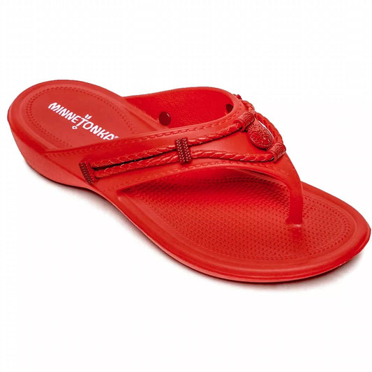 Minnetonka - Women's Silverthorne Prism Flip Flops