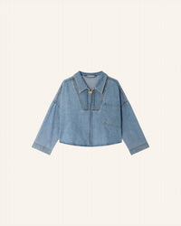 Sessun - Senetosa Sailor-style Denim Top