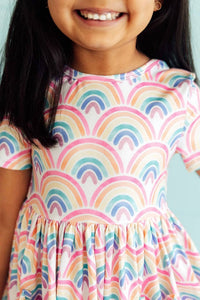 Mila & Rose - Short Sleeve Pocket Twirl Dress
