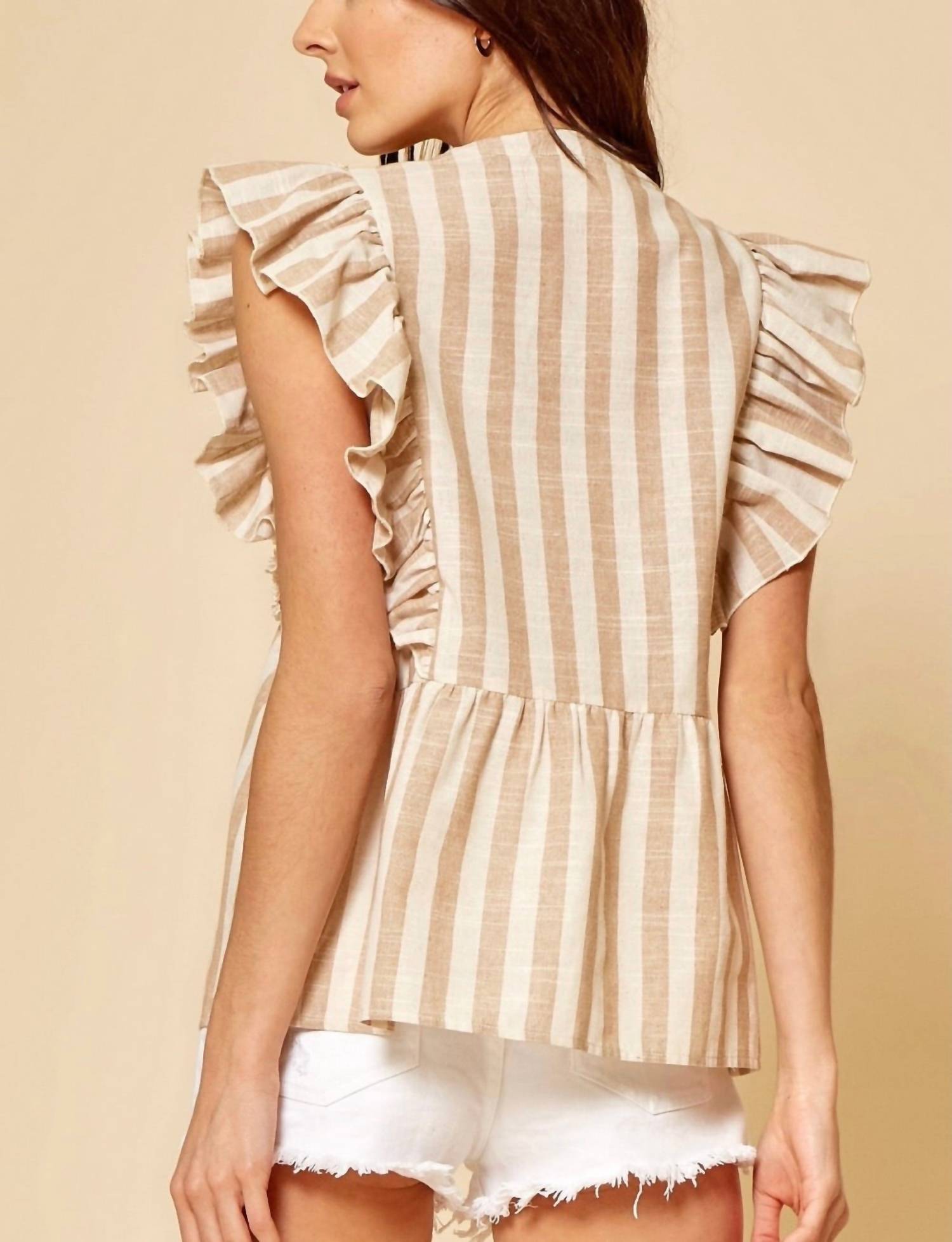 Savannah Jane - Geo Embroidered Top