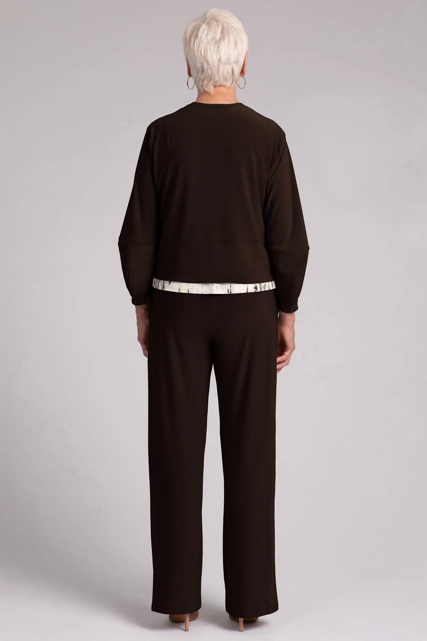 Sympli - Cropped Lantern Jacket