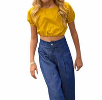 Dixie - Girl's Crop Top