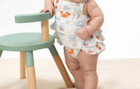Angel Dear - Club Mediterranean Ruffle Sunsuit
