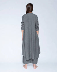 Blueberry - Draped Duster