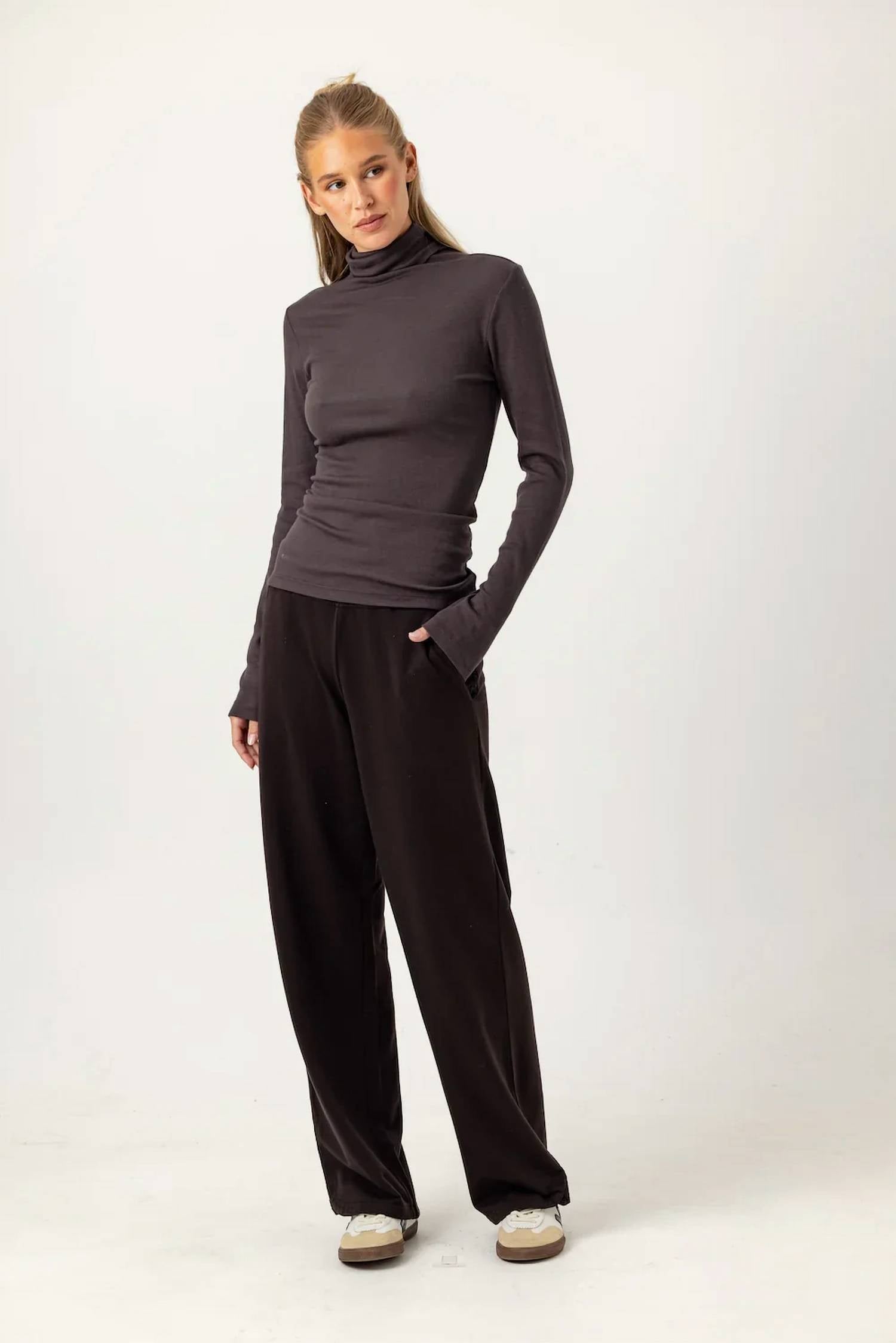 Sundays - Katya Turtleneck Slim Fit Top