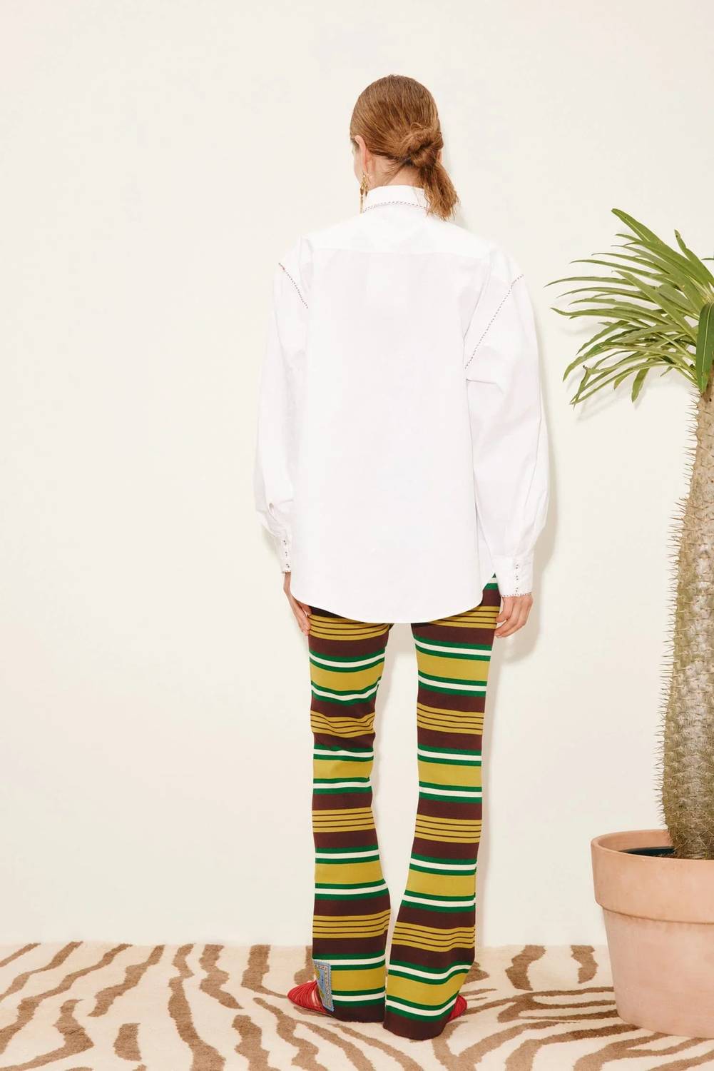 Alemais - Clover Knit Flared Leg Pant