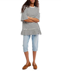 Free People - Why Yes Striped Tee