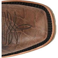 Double-H Boots Men's Soft Toe Non-insulated Western Work Boots in brown black - men's boots - view 8