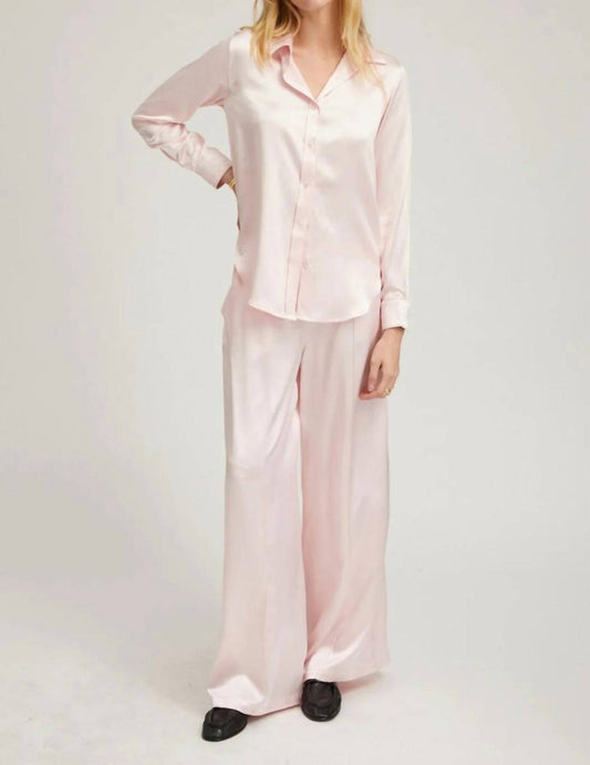 Sprwmn - Silk Wide Leg Pant