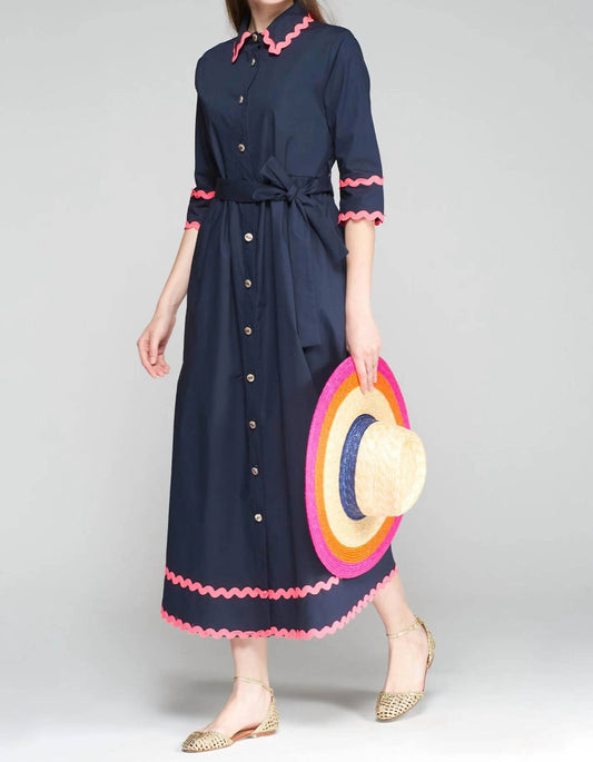 Vilagallo - Natalia Midi Shirt Dress