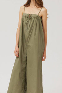 Grade & Gather - Cotton Strap Jumpsuit