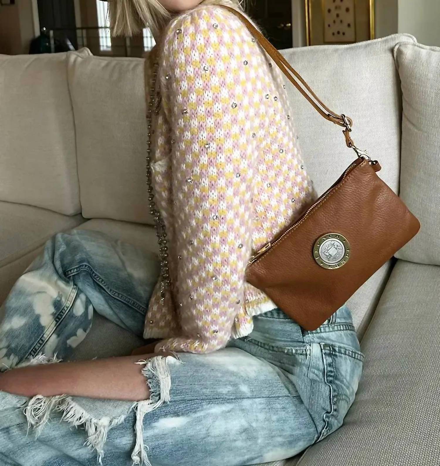 French Kande - Caramel Crossbody Bag