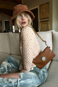 French Kande - Caramel Crossbody Bag