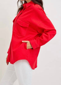 Risen - Oversized Shirt Jacket