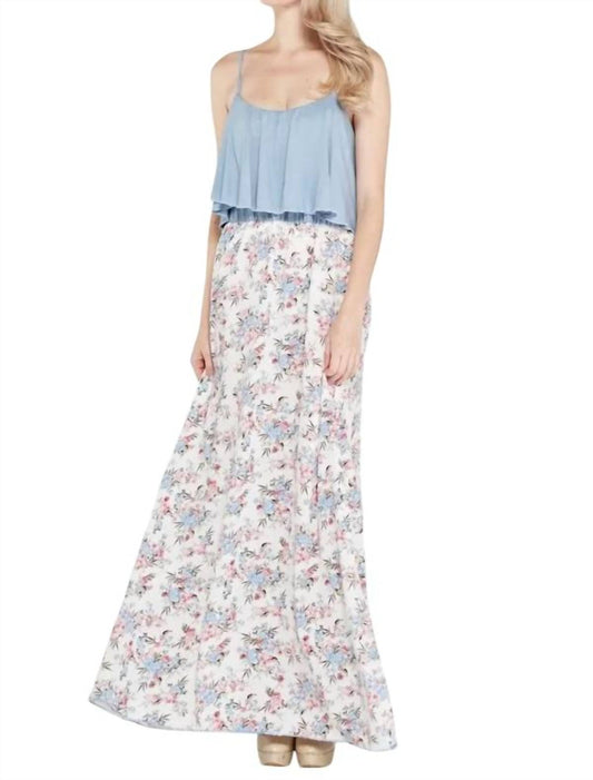 Wing - FLORAL TANK MAXI DRESS