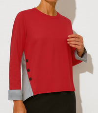 J'Envie/Eli - Marseilles Duel Fabric Top