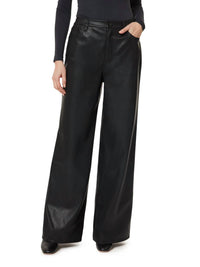 Habitual - Faux Leather Wide Leg Pants
