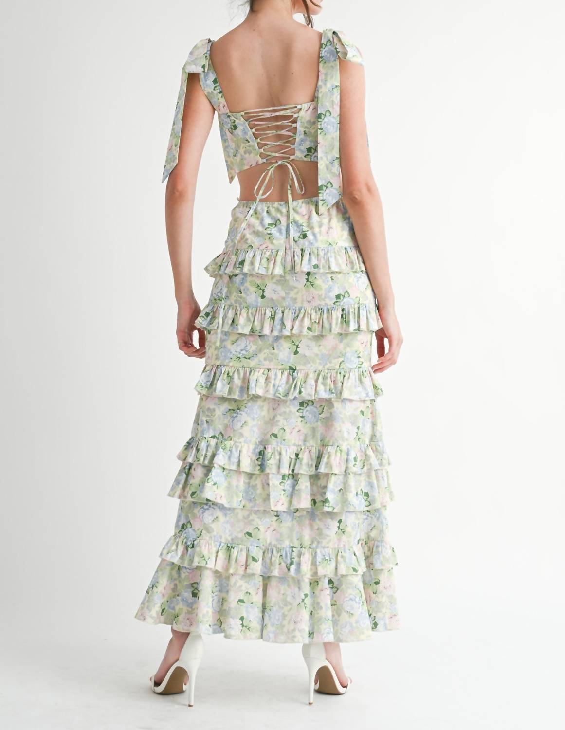 Mable - Ruffle Skirt Set