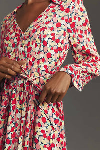 Rixo - Olina Floral Collared Mini Dress