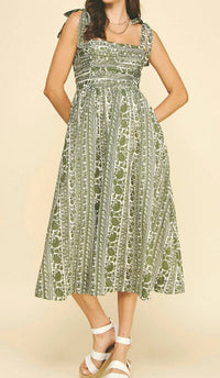 Pinch - Fancy Floral Midi Dress