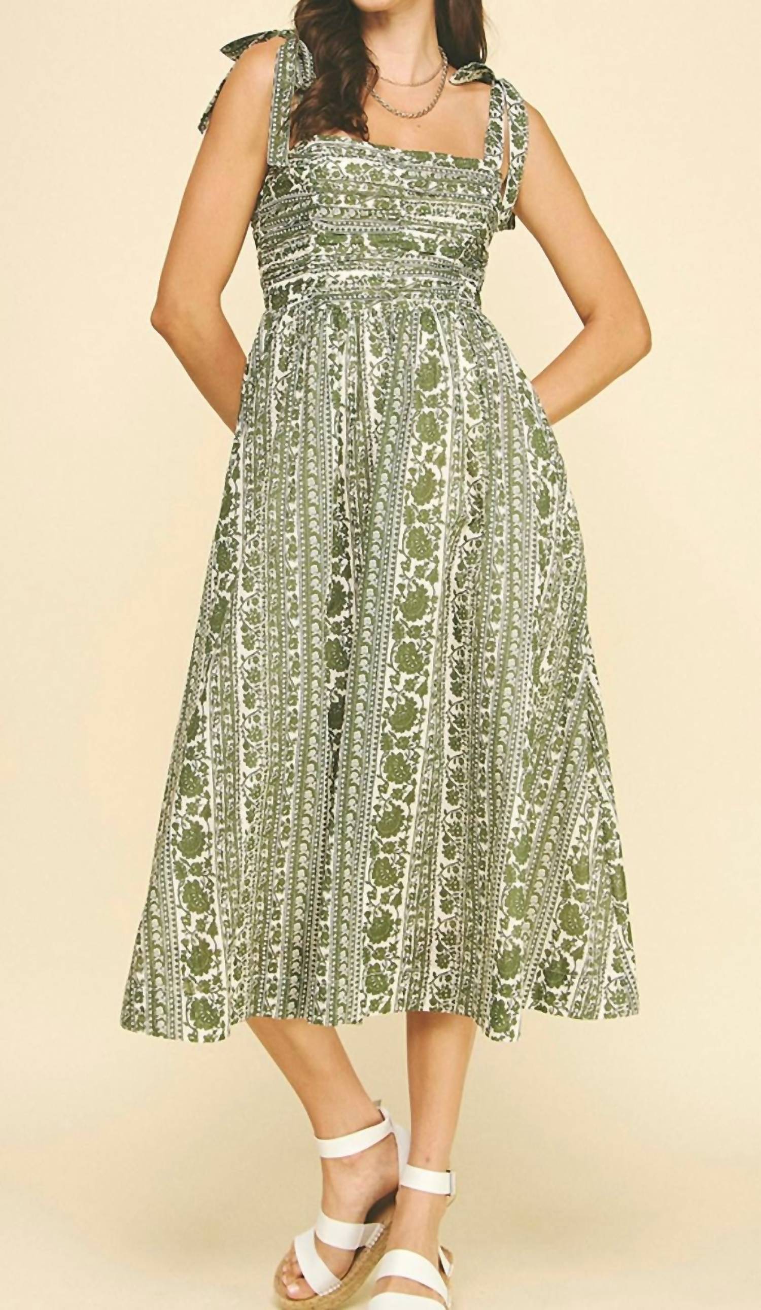 Pinch - Fancy Floral Midi Dress