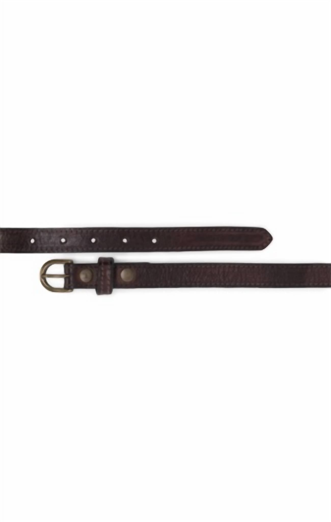 Bedstu - Women's Monae Leather Skinny Belt