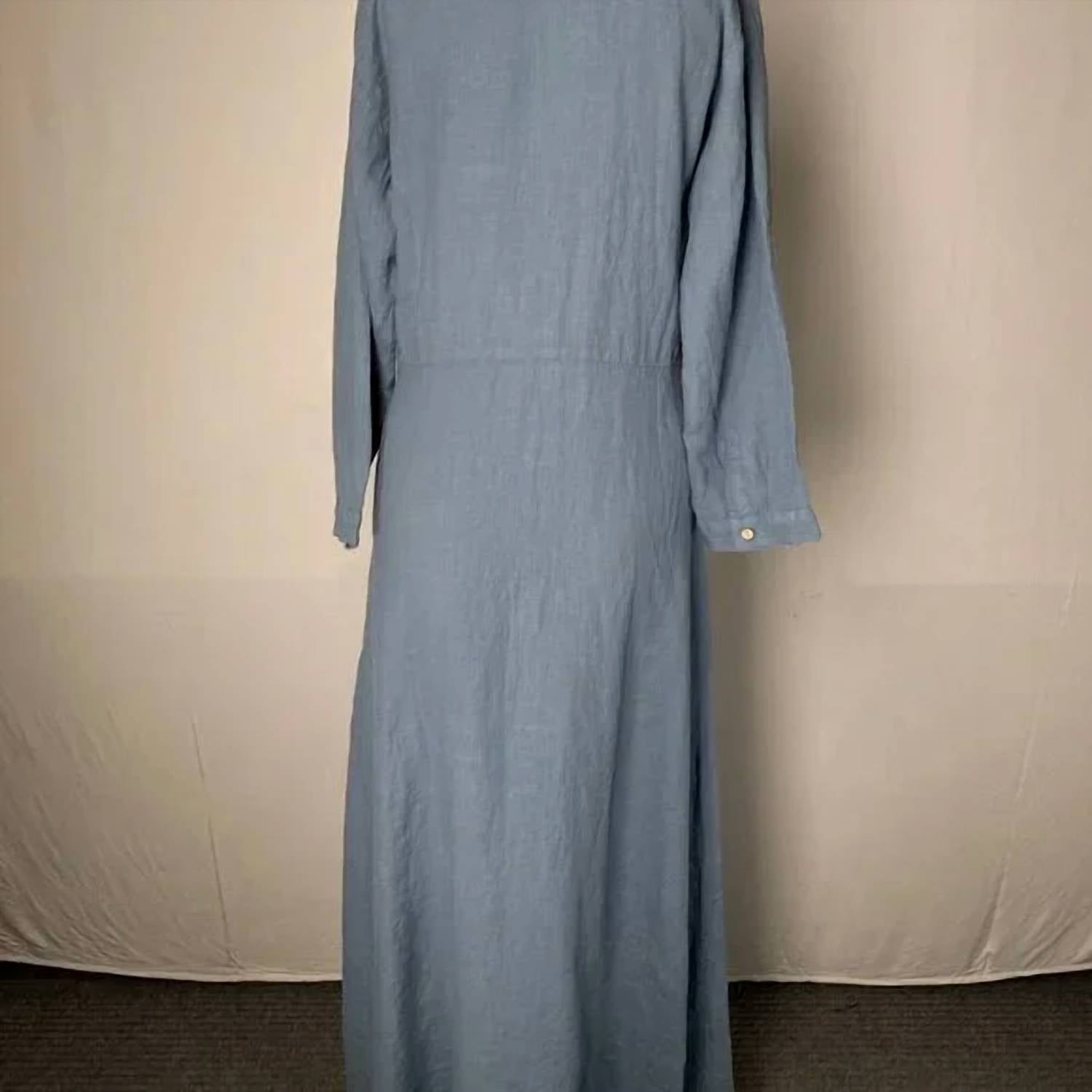 Road To Nowhere - Women's Puglia Linen Maxi Dress