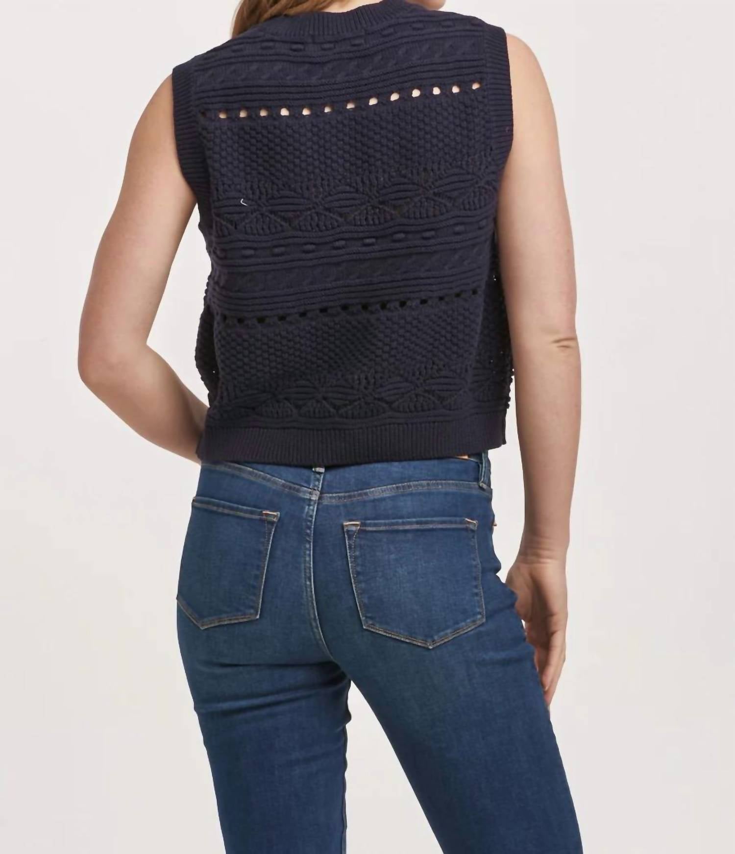 Dear John Denim - Kaela Crew Neck Sleeveless Sweater