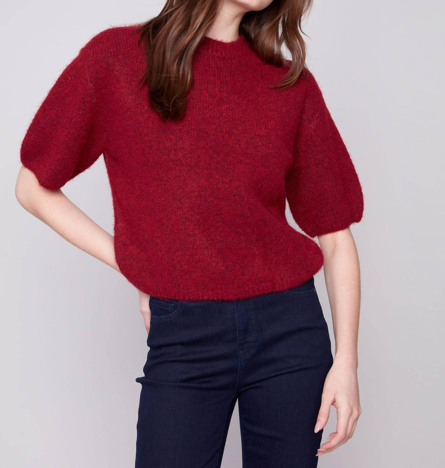 Charlie B - Balloon Sleeve Sweater